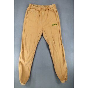 DREW HOUSE Orange Yellow Secret Jogger Sweatpants XS Heavyweight Justin Bieber